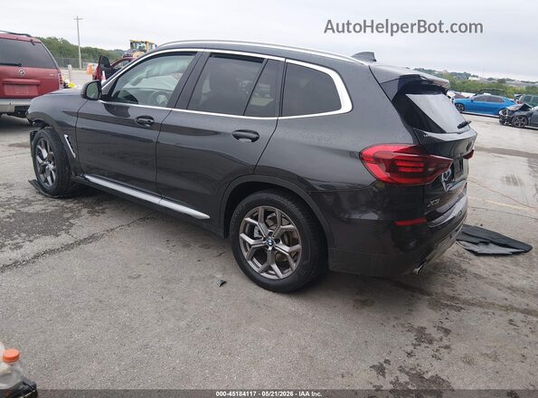 5UXTY5C03M9F57311 2021 BMW X3 Black Tył lewy