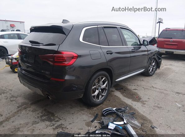5UXTY5C03M9F57311 2021 BMW X3 Black Tył prawy
