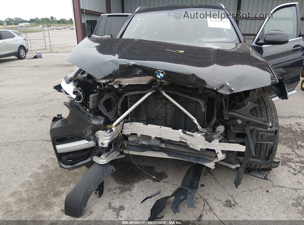 5UXTY5C03M9F57311 2021 BMW X3 Black Widok z przodu
