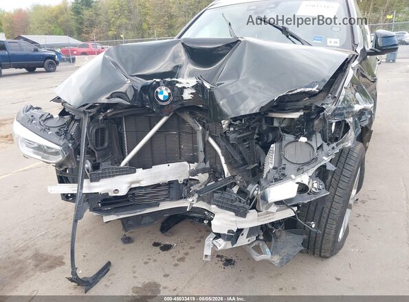 5UXTY5C04M9G61225 2021 BMW X3 Black Вид спереду