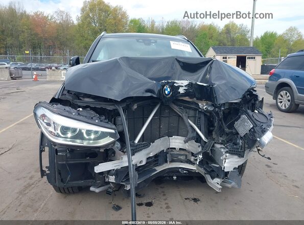5UXTY5C04M9G61225 2021 BMW X3 Black Вид щитка приладів