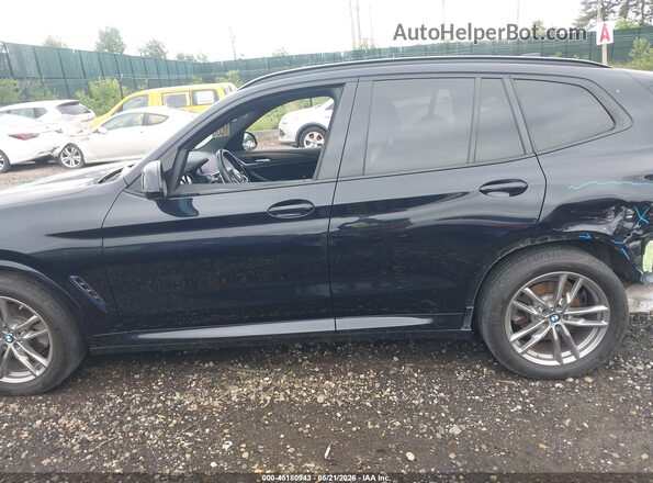 5UXTY5C05L9B95691 2020 BMW X3 Черный Панорамный вид салона 360°