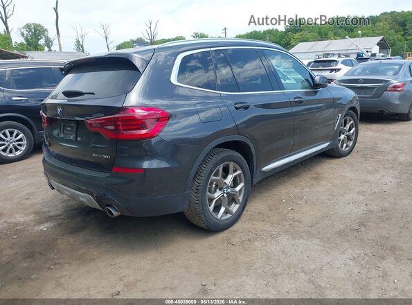 5UXTY5C05L9D56556 2020 BMW X3 Серый Задняя правая четверть