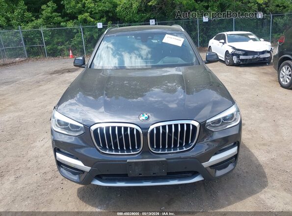 5UXTY5C05L9D56556 2020 BMW X3 Серый Вид щитка приборов
