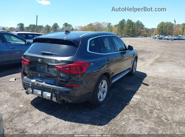5UXTY5C06M9D71567 2021 BMW X3 Gray Trasero derecho