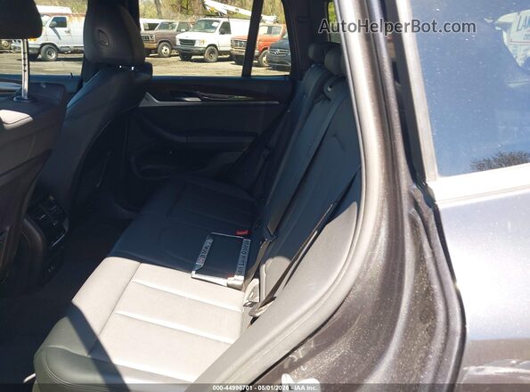 5UXTY5C06M9D71567 2021 BMW X3 Gray Vista de la etiqueta del VIN
