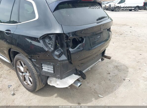 5UXTY5C07M9E69121 2021 BMW X3 Black 