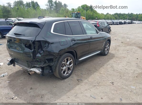 5UXTY5C07M9E69121 2021 BMW X3 Black 