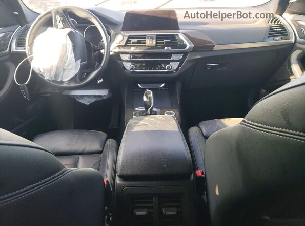 5UXTY5C09L9C29003 2020 BMW X3 Blue წინა პანელის ხედი
