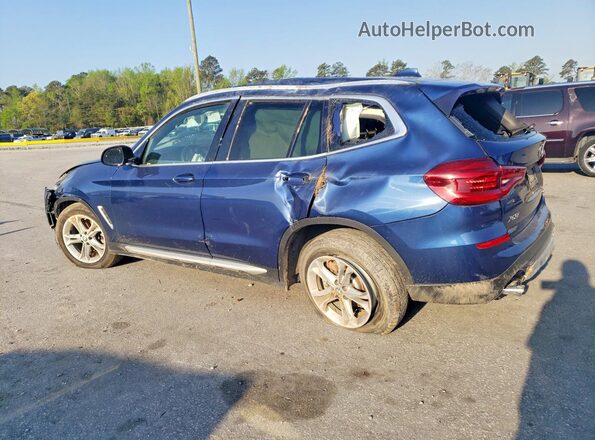 5UXTY5C09L9C29003 2020 BMW X3 Blue უკანა მარცხენა