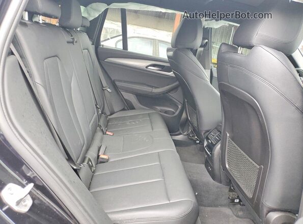 5UXTY5C09M9E06764 2021 BMW X3 Blue უკანა სალონის ხედი