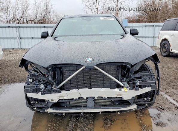5UXTY5C09M9E54975 2021 BMW X3 Black წინა ხედი
