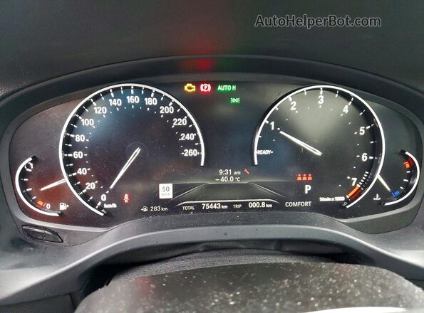 5UXTY5C09M9E54975 2021 BMW X3 Black ხელსაწყოთა პანელის ხედი