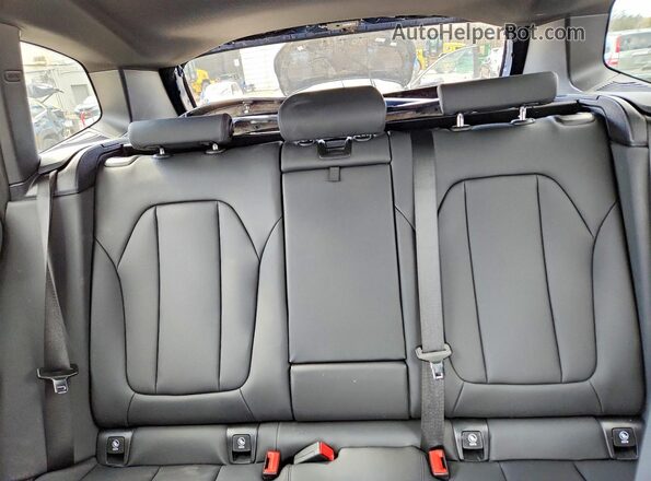 5UXTY5C09M9E84641 2021 BMW X3 Blue უკანა სავარძლების ხედი
