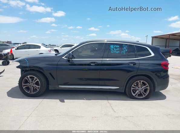 5UXTY5C0XM9F84649 2021 BMW X3 Black 