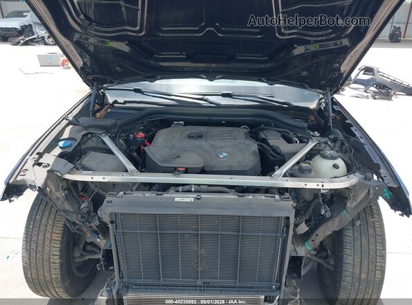 5UXTY5C0XM9F84649 2021 BMW X3 Black Вид ззаду