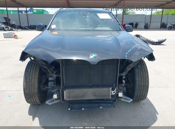 5UXTY5C0XM9F84649 2021 BMW X3 Black Вид задньої частини салону