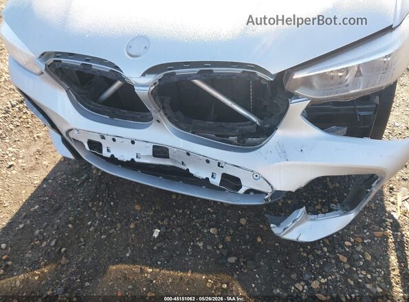 5UXTY9C04L9C20796 2020 BMW X3 Silver წინა ხედი