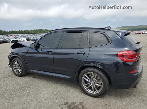 5UXTY9C04LL304486 2020 BMW X3 Blue Tył lewy