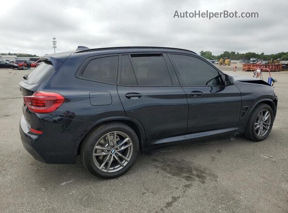 5UXTY9C04LL304486 2020 BMW X3 Blue Tył prawy