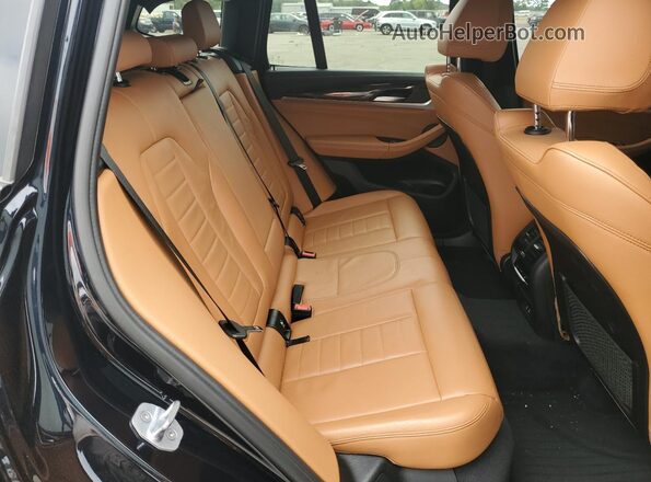 5UXTY9C04LL304486 2020 BMW X3 Blue Widok wnętrza z tyłu