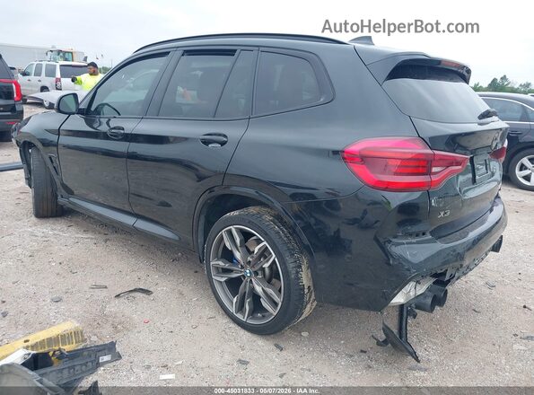 5UXTY9C06L9D47453 2020 BMW X3 Black Trasero izquierdo