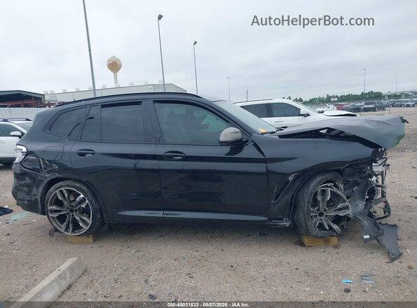 5UXTY9C06L9D47453 2020 BMW X3 Black Vista interior de 360 grados