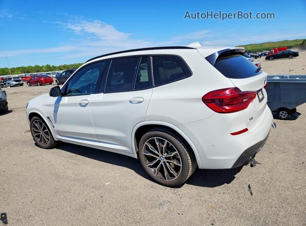 5UXTY9C09L9B72342 2020 BMW X3 White Rear left