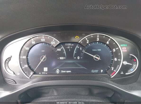 5UXUJ3C52KLA58413 2019 BMW X4 Черный Вид задних сидений