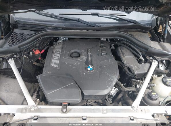 5UXUJ3C52KLA58413 2019 BMW X4 Черный Вид сзади