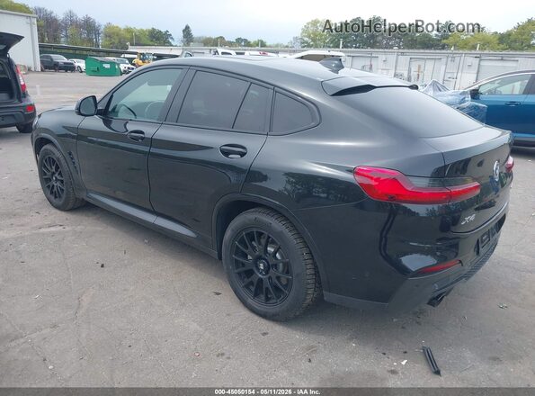 5UXUJ3C52KLA58413 2019 BMW X4 Черный Задняя левая четверть