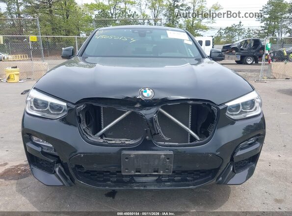 5UXUJ3C52KLA58413 2019 BMW X4 Черный Вид спереди
