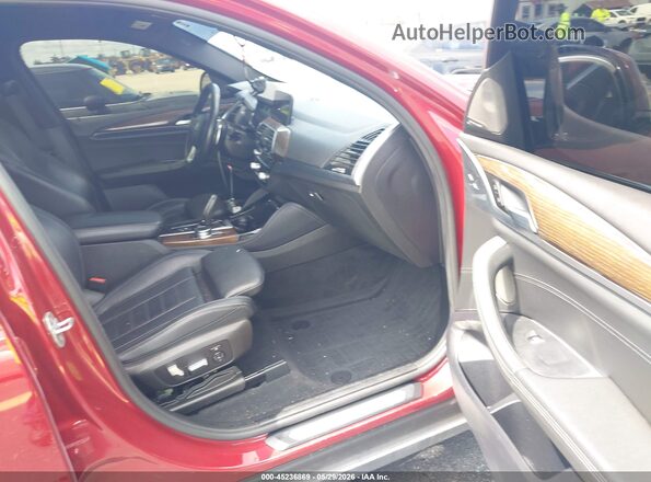 5UXUJ3C53KLG51794 2019 BMW X4 Red Front interior view