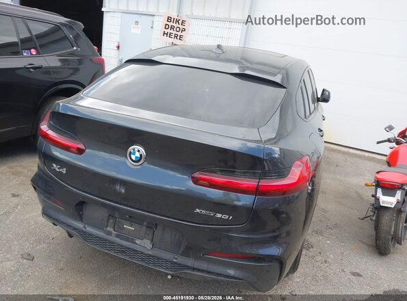 5UXUJ3C56KLA58494 2019 BMW X4 Black უკანა მარჯვენა