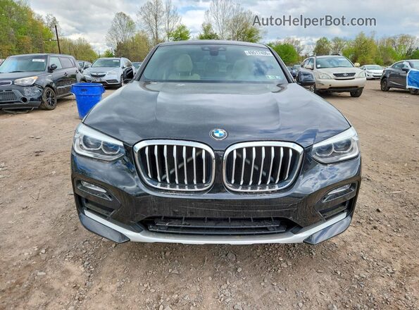 5UXUJ3C58KLG54531 2019 BMW X4 Black Widok z przodu