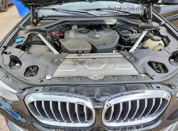 5UXUJ3C58KLG54531 2019 BMW X4 Black Widok komory silnika