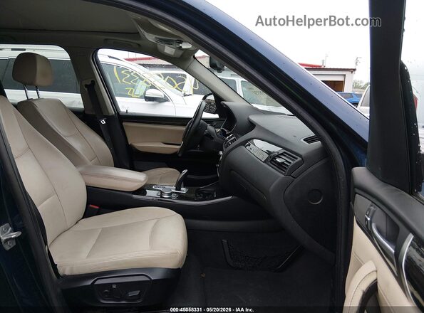 5UXWX7C30H0U43621 2017 BMW X3 Blue 