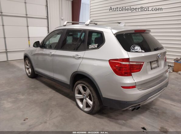 5UXWX7C58H0U42119 2017 BMW X3 Silver Հետևի ձախ