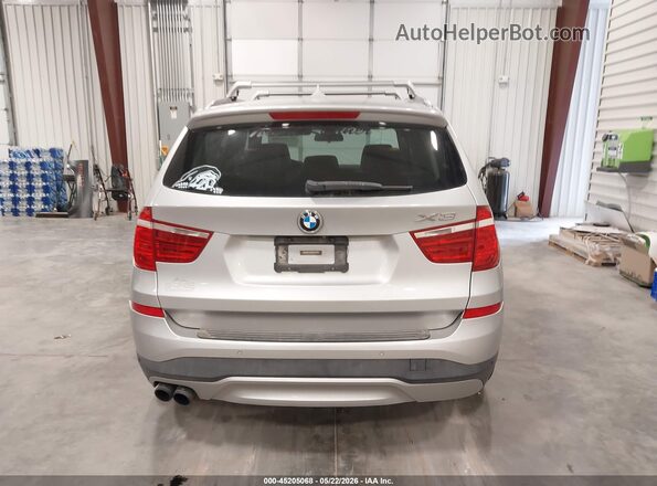 5UXWX7C58H0U42119 2017 BMW X3 Silver 