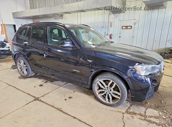 5UXWX7C59G0R17386 2016 BMW X3 Black 