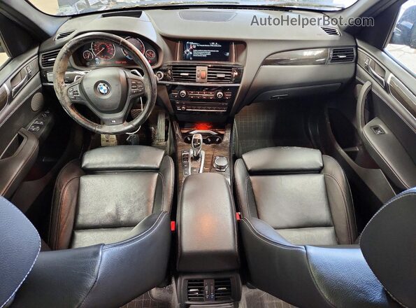 5UXWX7C59G0R17386 2016 BMW X3 Black 