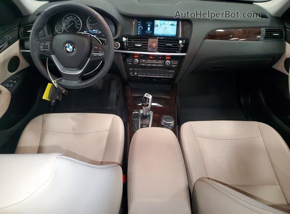 5UXWX9C30H0T19814 2017 BMW X3 Синий 