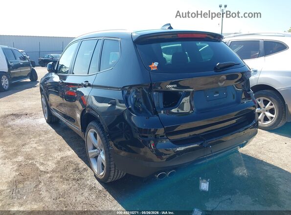 5UXWX9C32H0W71597 2017 BMW X3 Black Tył lewy