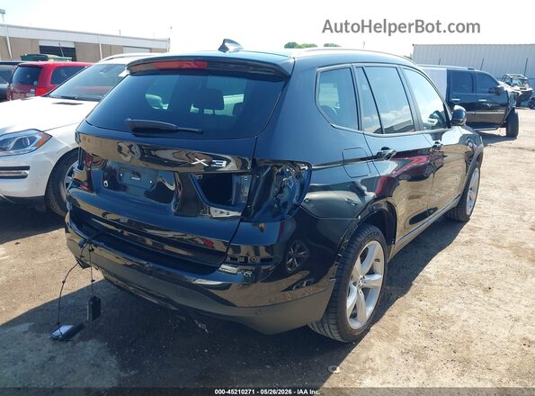 5UXWX9C32H0W71597 2017 BMW X3 Black Tył prawy