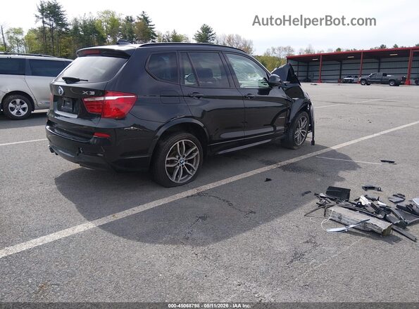 5UXWX9C34H0W78437 2017 BMW X3 Black Rear right