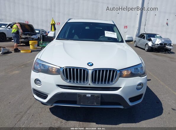 5UXWX9C36H0T21826 2017 BMW X3 White Rear interior view