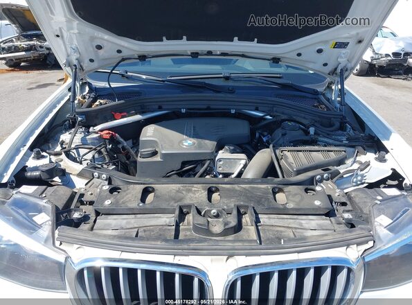 5UXWX9C36H0T21826 2017 BMW X3 White Rear view