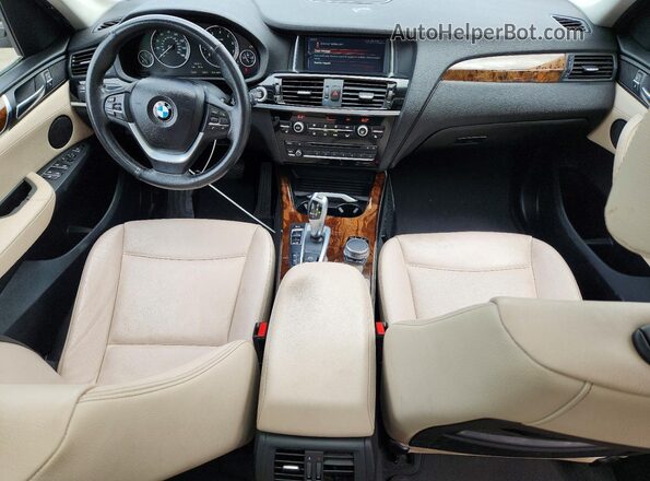 5UXWX9C51H0D96504 2017 BMW X3 Blue 