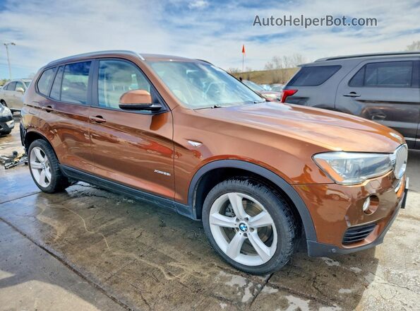 5UXWX9C51H0D97488 2017 BMW X3 Brown 