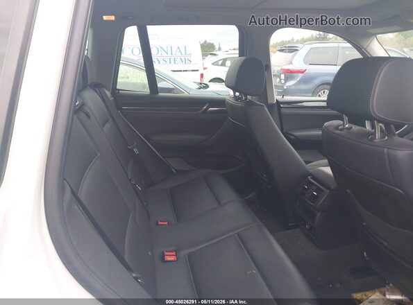 5UXWX9C52H0D97600 2017 BMW X3 White Вид наклейки з VIN-кодом